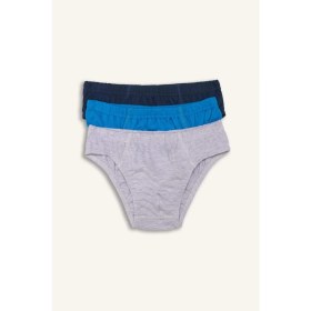 Resim DeFacto Penye 3'lü Slip Külot Erkek Çocuk G8560A826SP 