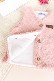 Resim Babymod Welsoft Peluş Kışlık Kız/Erkek Bebek Yelek 