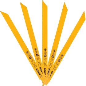 Resim Dewalt DT2355 Tilki Kuyruğu Testere, Sari, 5 Adet 