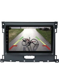 Resim Ford Ranger Araç Multimedya Android Ekran Carplay Navigasyon Double Teyp 2+32 9" 15-20 Black Blueway 