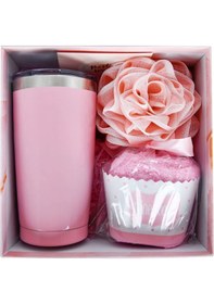 Resim Yaozixa "termos Kahve Seti: 20oz Paslanmaz Çelik, 6-8 Saat Sıcak Tutar, Hediye Paketli Kupa, Çorap, Banyo Topu, Kart " 