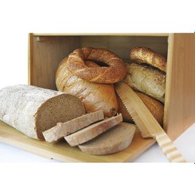Resim Bambum BSBU01 Burrino - Ekmek Saklama Kabı ekmek kutusu 