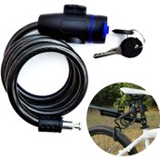 Resim Motorlu Bisiklet Kilidi Zinciri - Güçlü Demir Metal, 2 Anahtarlı Hırsızlık Önleyici, Güçlendirilmiş Bisiklet Güvenlik Aksesuarı, Parlatılmış Bitiş, Manuel Kontrol Yöntemi, Motorlu Bisiklet ve Bisikletler için Güvenli Depolama, Bisiklet Kilidi|Güvenli Bisiklet Kilidi|Dayanıklı Bisiklet Kilidi 
