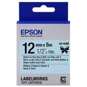 Resim Epson LK-4WLN Beyaz Üzeri Mavi 12mm 9Metre Etiket 