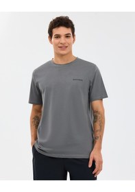 Resim Skechers Organic Coll. M Short Sleeve T-shirt Erkek Gri Tshirt S241166-1637 