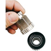 Resim Novahub Dt Swiss 240s Ve Diğer Modeller İçin Çift Fonksiyonlu Arka Göbek Çıkarma Aleti, Gümüş Renkli, 35x27.5x27.5mm 