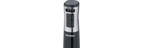 Resim Esmo Home Severın Sm 3771 Püre Yapmak ve Parçalamak Için El Mikseri, Kademesiz Hız Ayarlı Mikser, Çıkarılabilir Püre Blenderi, 600 W, Siyah/fırçalanmış Paslanmaz Çelik 