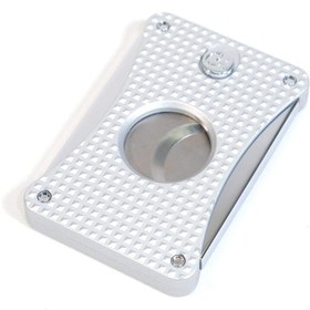 Resim Caseti Gümüş 3D Tasarımlı Giyotin Puro Makası S Cut CA576(14) 