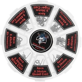 Resim Fosenze E-xy 48 Adet Çeşitli Şekillerde Isıtıcı Tel Seti - 8 Farklı Tipte Fantezi Isıtıcı Tel Paketi 