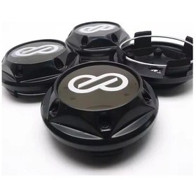 Resim Dashanshop 4 Adet Enkeı Uyumlu Siyah Jant Kapağı - Sağlam Plastik Ve Çizilmeye Dayanıklı 