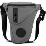 Resim Alien Outdoor Sports Haoshuaı 391 Açık Hava Bisiklet Bacak Çantası Rahat Çapraz Askılı Göğüs Çantası Naylon Bel Çantası-Gri (Yurt Dışından) 