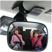 Resim Geeroyoo Otomotiv İç Dikiz Aynası Bebek Geniş Açı Dışbükey Ayna Bebek Yürümeye Başlayan Çocuk Çocuk Arka Koltuk Ayarlanabilir Dikiz Aynası 