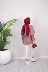 Resim KEBİRE MODA PERİ TUNİK TESETTÜR GİYİM 