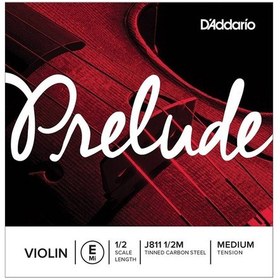 Resim D'Addario J811 1/2M Prelude E Keman Teli (Mi) 