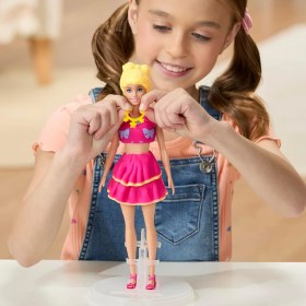 Resim Play Doh Barbie Fırfırlar Ve Fiyonklar Oyun Hamuru Seti renkli 