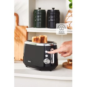Resim Pratik ve Şık Ekmek Kızartma Makinesi, Lezzetli Kahvaltılar Için 
