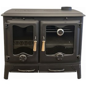 Resim Reyo Stove Bozkır Pik Döküm Fırınlı Şömine Soba 