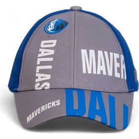 Resim Gri Dallas Maveriks Basketbol Beyzbol Şapkası - Standart Gri 
