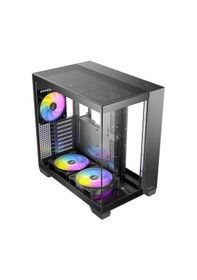 Resim Antec C8 Argb Black Temperli Camlı Type-c X1 Dual Chamber Full Tower E-atx Gaming Kasa 