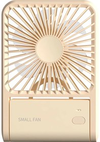 Resim 3 Hız Ve Açı Ayarlı İnce Masa Vantilatörü Sarı 