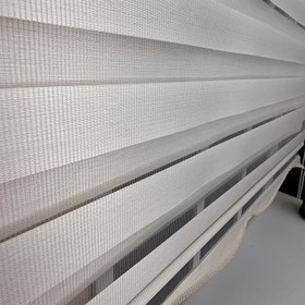 Resim StorBurada Zebra Stor Perde Ekru Etek Dilimli Z-STB400V02 Ekru 190 x 200 