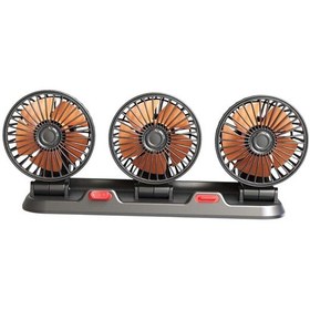 Resim Suntek Ticari Araç Için Araba 360 Döndürme Güçlü Fan 24v 