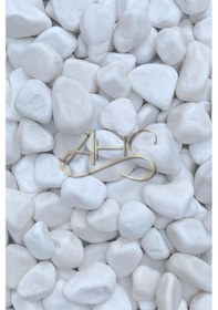 Resim Ahs Beyaz Dolomit Taş 1 Kg 4-6 Cm Dere Çakıl Taşı Bahçe Peyzaj Süs Taşı Saksı Teraryum Akvaryum Taşı 