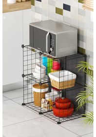 Resim Telorans 4 Bölmeli Organizer Kitaplık 