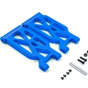 Resim Youmex Wltoys 104001 1/10 Off-road Araba İçin Metal Ön Sallama Kolu Mavi , 1858 Yerine Değiştirme Parçası Bjm045 