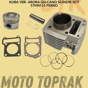 Resim Kuba Ybr Arora Salcano Silindir Seti 57mm 15 Perno 