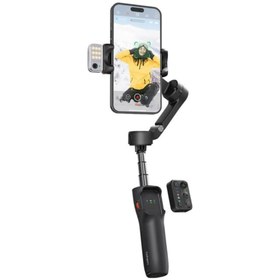 Resim Hohem iSteady V3 3 Eksenli Yapay Zeka Telefon Gimbal (Siyah) 
