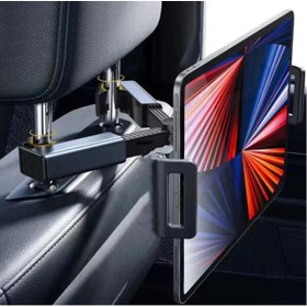 Resim CMT Koltuk Arkası Ayarlanabilir Tablet Telefon Tutucu 