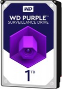 Resim WD PURPLE 1TB 5400RPM 64MB SATA3 6Gbit/sn WD 0PURZ 7/24 HDD 
