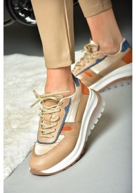 Resim Fox Shoes R312911909 Ten Kadın Spor Ayakkabı Sneakers Ten 