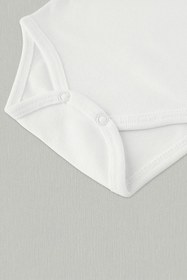 Resim Özel Tasarım Kahraman Baba Bebek Body Beyaz Badi Zıbın %100 Pamuklu Beyaz 