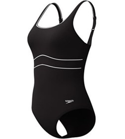 Resim Speedo Speedo Spdscu Cntr Eclipse 1pc Af Black Kadın Yüzücü Mayosu 8-00306700334 Siyah Siyah 