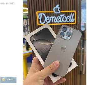 Resim Apple iPhone 16 Pro İkinci El TR | 128 GB | Natürel Titanyum 