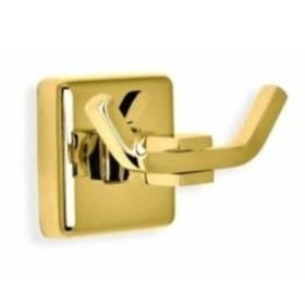 Resim DİZAYNAKS Bornoz Askılığı İkili Altın Sarı 