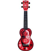 Resim Mahalo MA1RD Art Series Soprano Ukulele (Russian Doll) 