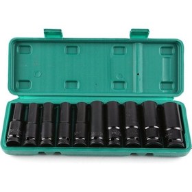 Resim 10 Parça 1/2 Havalı Uzun Darbeli Lokma Takımı 