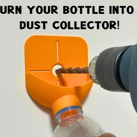 Resim Durable Plastic Dust Collector ile Matkap Ekleme - Duvar Tozu Toplar, Zeminleri Temiz Tutur, İnşaat ve Ev Kullanımı İçin İdeal, Pil Gerektirmez, İnşaat Aracı | Matkap Ekleme | Dayanıklı Plastik 