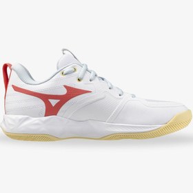 Resim Mizuno Wave Momentum Pro Kadın Beyaz Voleybol Ayakkabısı 