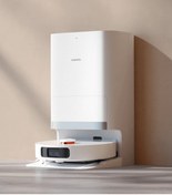 Resim Xiaomi İstasyonlu Çift Döner Paspaslı 4000Pa Akıllı ios-Android Wi-fi Kontrol Robot Süpürge 