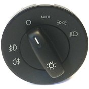 Resim Skoda Octavia 2 (1Z3) 2004-2013 10 Pin Far Anahtarı Otomatik Sisli 