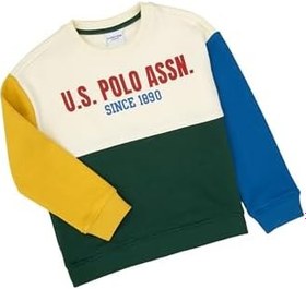 Resim U.S. Polo Assn. Erkek Çocuk Koyu Yeşil Sweatshirt 50316494-VR079 