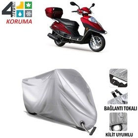 Resim Haojue Hj 125St Motosiklet Brandası ( Bağlantı Ve Kilit Uyumlu 