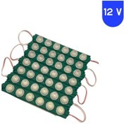 Resim 12 Volt 6 Watt 6 Lensli Yeşil 3030 Smd Led Modül Ip65 10 Adet Modül 
