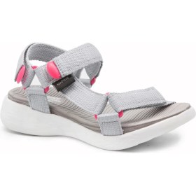 Resim Lider Shoes Lider 100 Gri Kadın Sandalet 