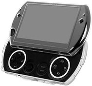 Resim Sony PSP Go Crystal Case – % 100 Krystalklaar Hard Shell kılıfı – tam şeffaf Fest böbrek kılıf G-HUB Sony PlayStation Portable Taşınabilir oyun konsolu (PSP-GO model) için özel tasarlanmıştır 