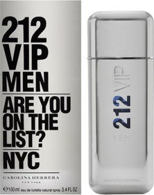 Resim Carolina Herrera 212 VIP Erkek Parfüm EDT 100 ML 